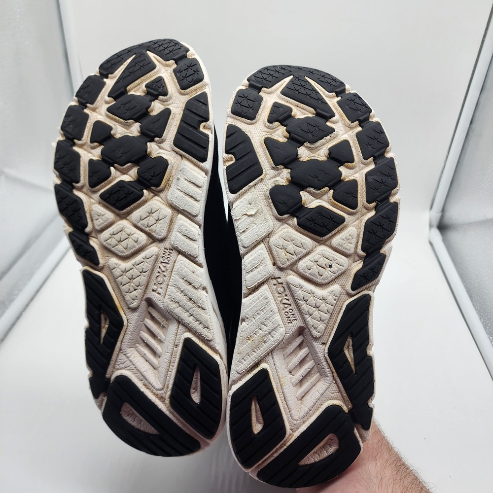 Hoka Arahi 7 Wide Black White Running Shoes Womens 10D 1147890 BWHT Sneakers - Picture 7 of 9